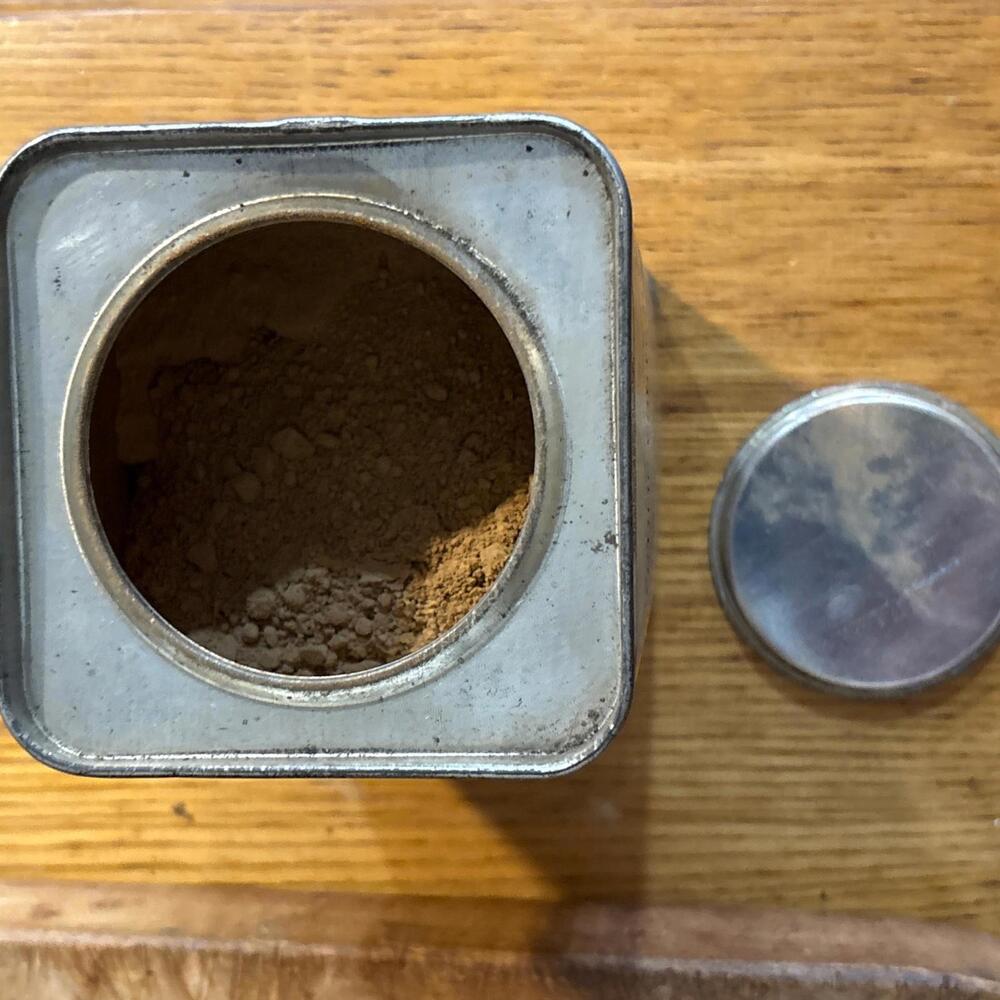 Antique PENICK & CO, Nut Galls Aleppo 1 Lb Tin Initial Line Apothecary Pharmacy - Picture 8 of 9